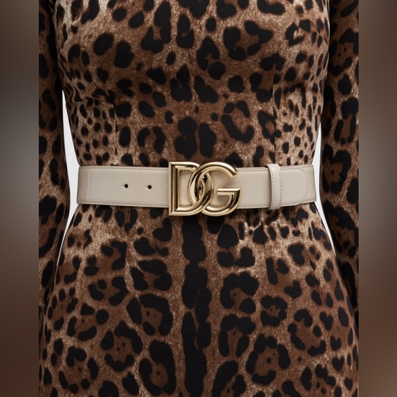 Dolce&Gabbana NWT Interlocking DG Patent Leather Belt - Picture 2 of 3